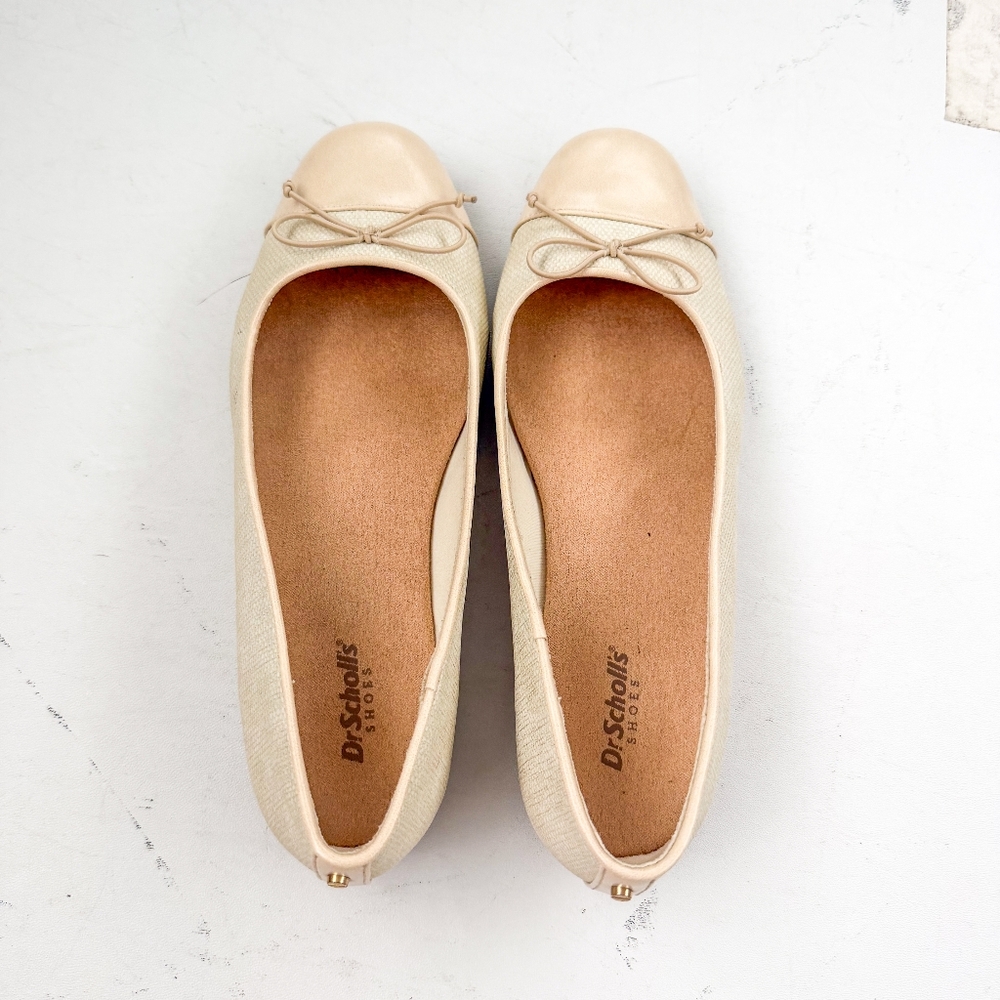 Dr. Scholl's Women's Beige Ballet Flats